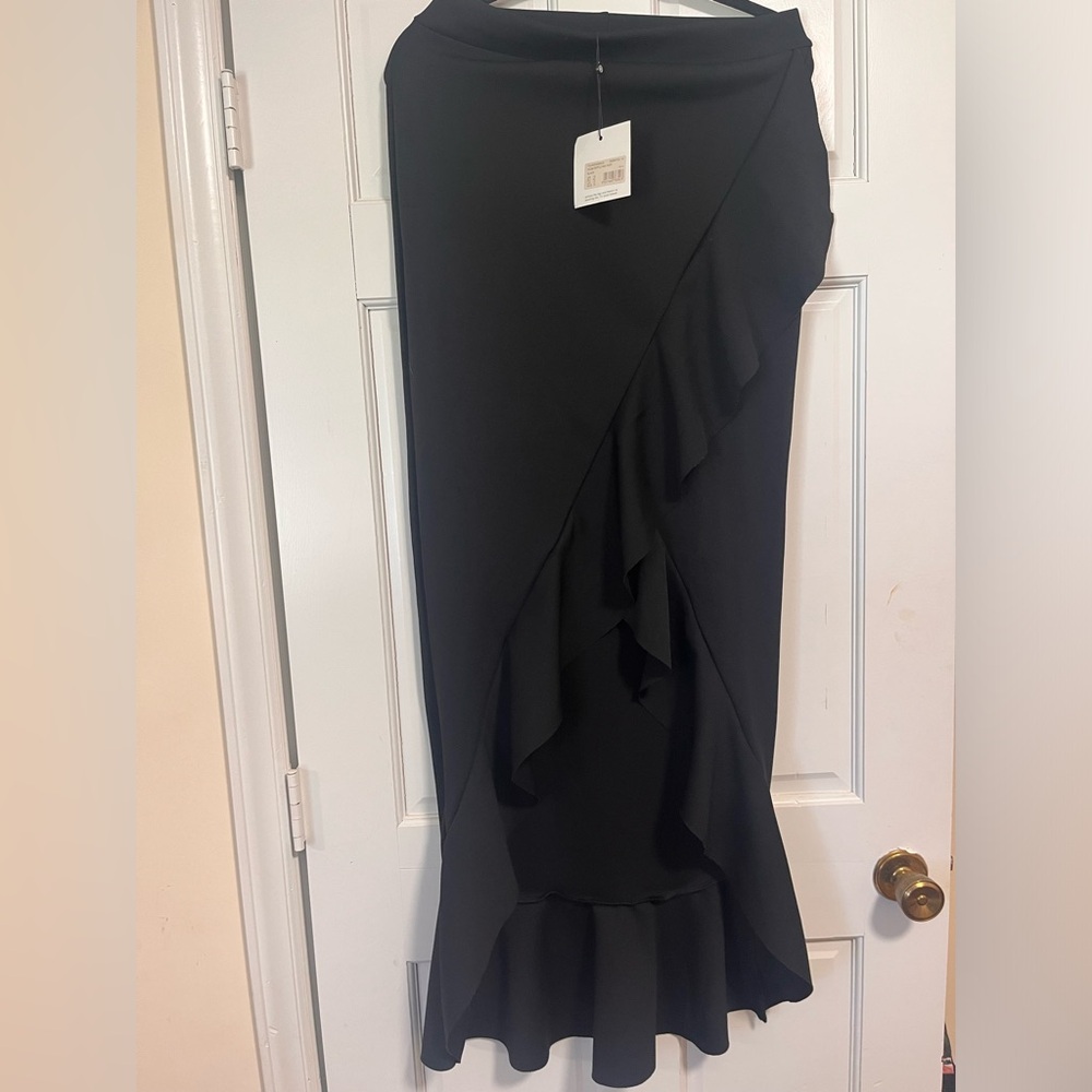 Hi lo maxi skirt